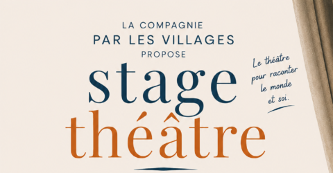 Stage Théâtre Adolescent.e.s_6-10 juillet 2026_Texte-Jeu-Création de personnages