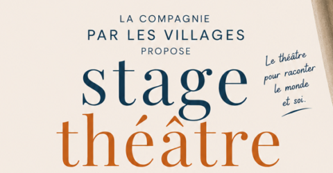 Formulaire Inscription Stage théâtre adolescent.e.s 6 au 10 juillet 2026