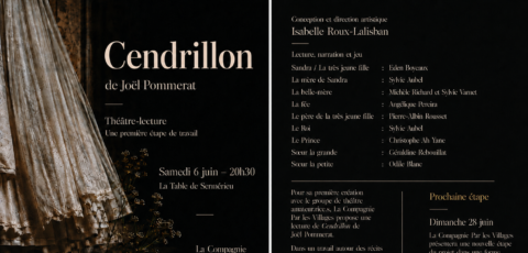 Cendrillon — Joël Pommerat