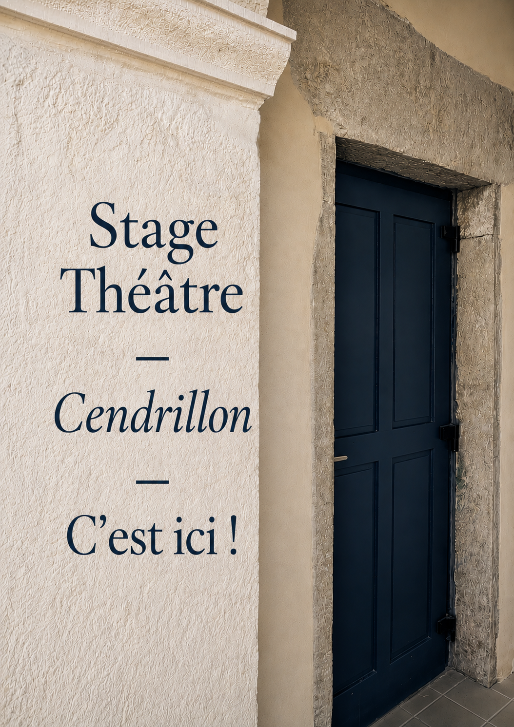 Stage Théâtre — Samedi 30 mai — Cendrillon